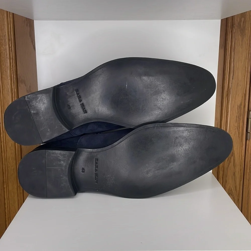 ZARA Man Dark Blue Dress Shoes - 43 - Picture 9 of 10